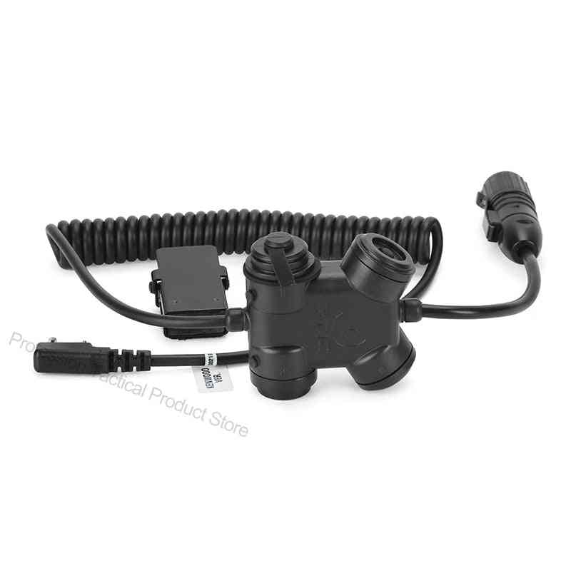 Ptt For Baofeng Uv-82 Controls Two-channel  Buttons Tactical Ptt Z135 (ptt)