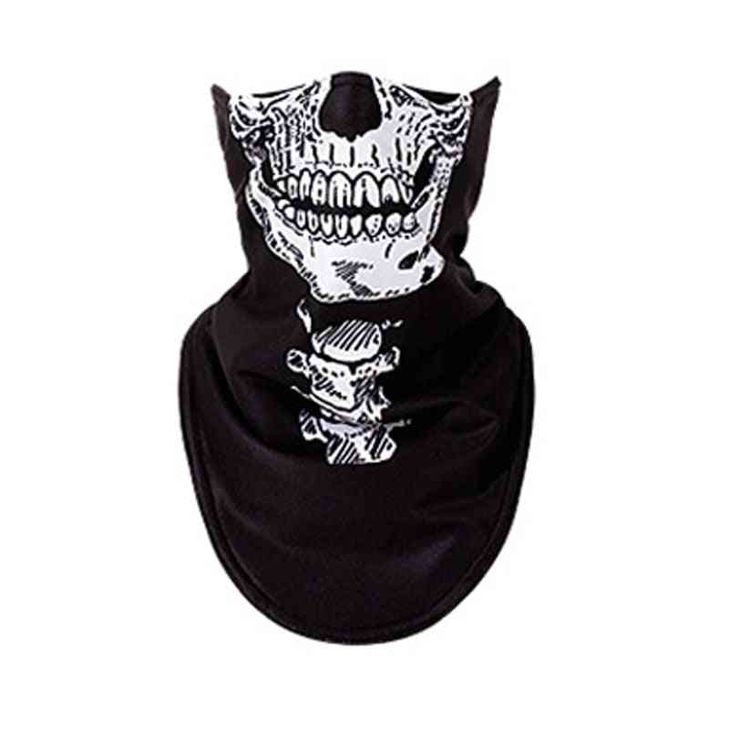пиратска 3D принтирана, маска за цяло лице за открито
