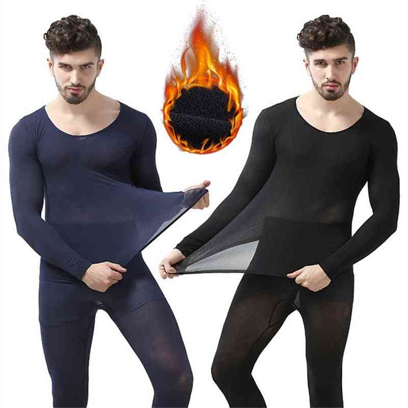 Winter Thermal Ultrathin Elastic Underwear For Men