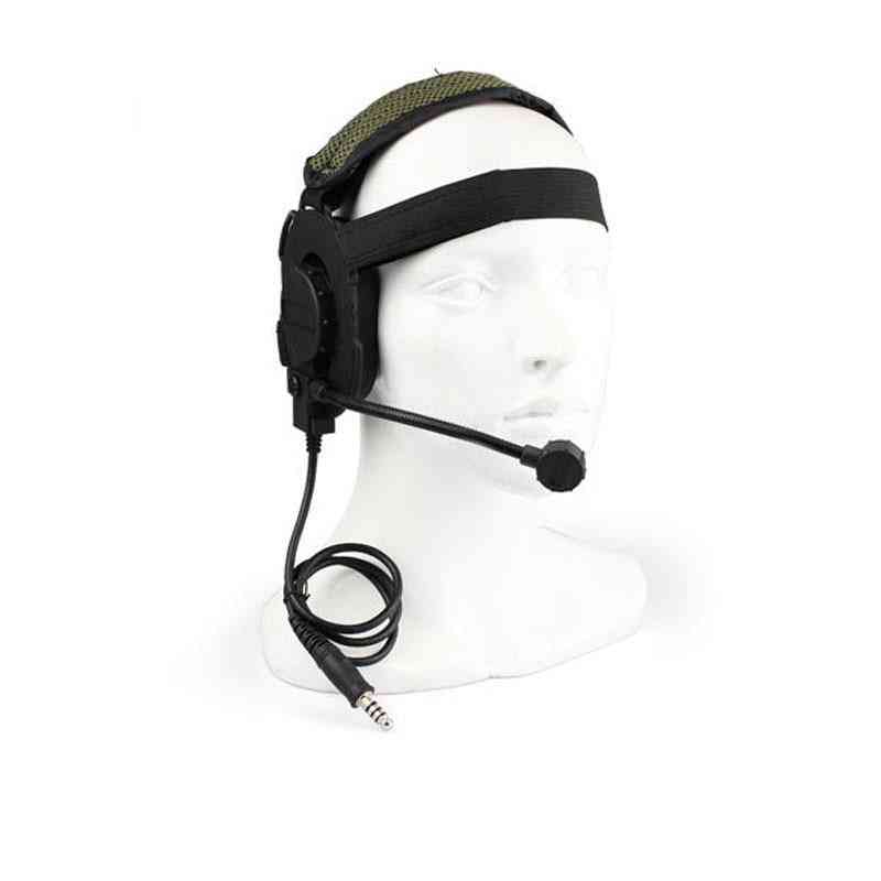 Headset praktische elite hoofdtelefoon te gebruiken met voor walkie talkie helm communicatie