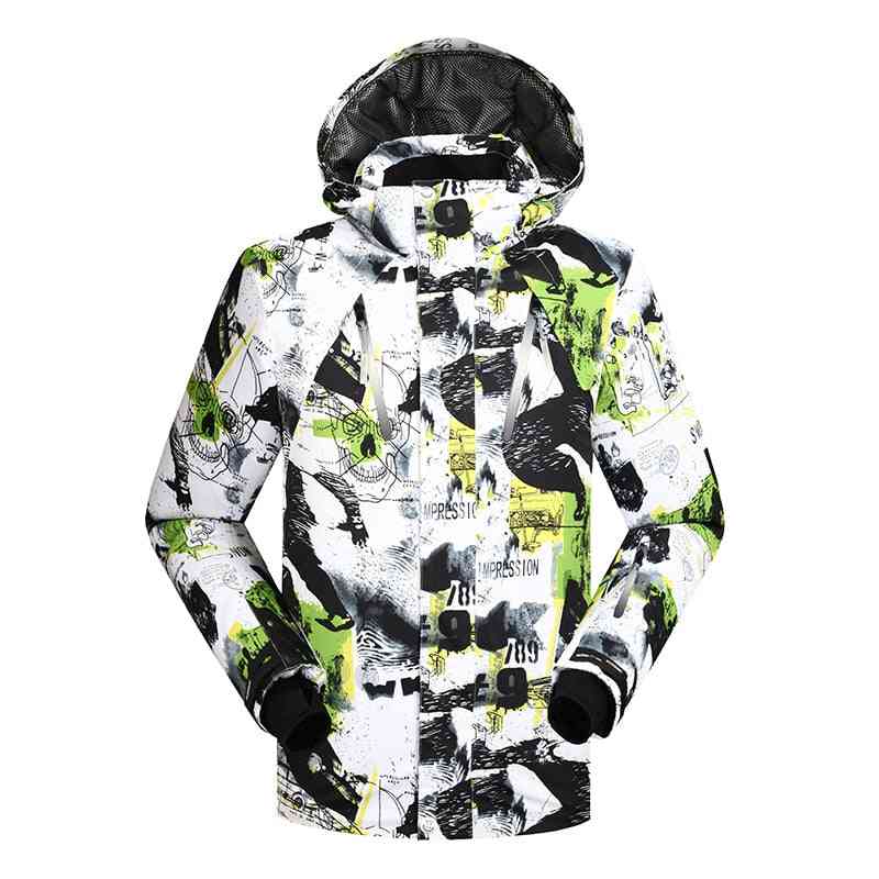 Winter Snowboard Suit Men's Outdoor Warm Waterproof Windproof Breathable Clothes