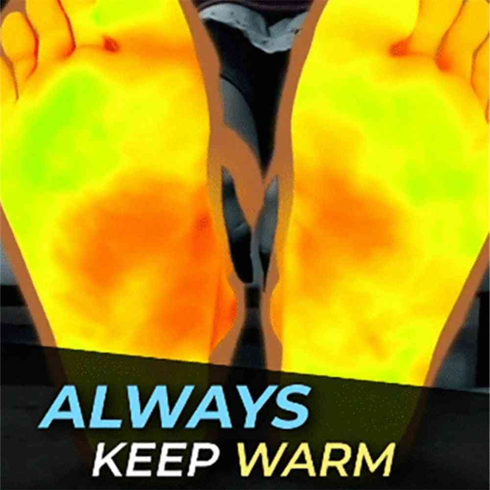 Auto-chauffant, thérapie magnétique, chaussettes de massage d'hiver confortables pour hommes / femmes