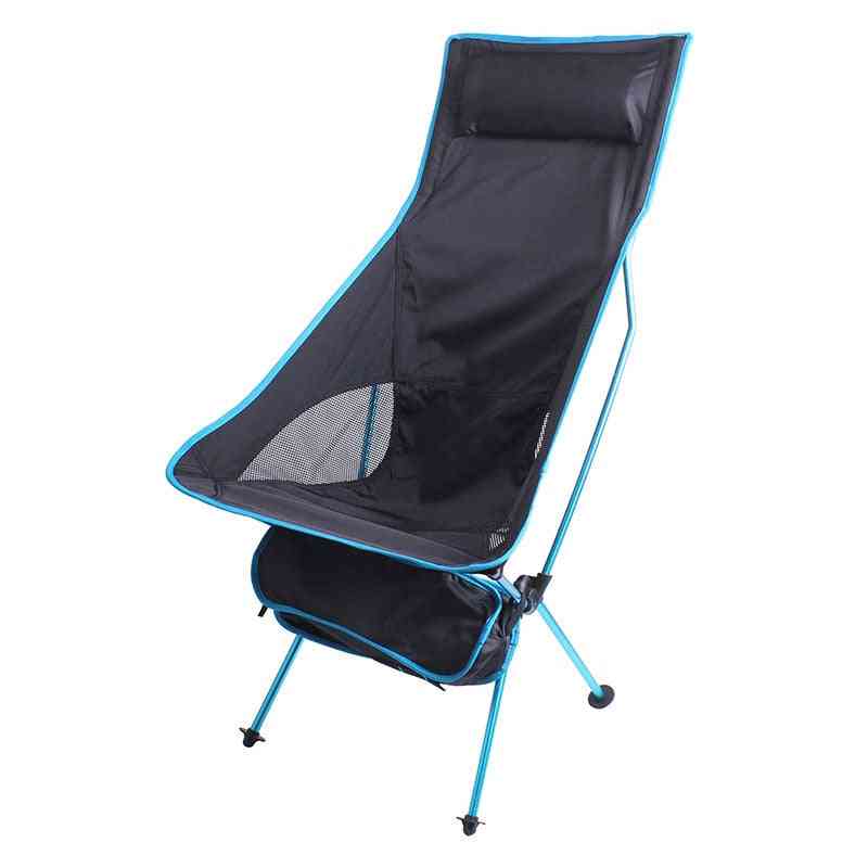 Outdoor Camping Ultralight Folding Chair, Travel Fishing Bbq Hiking, Strong High Load