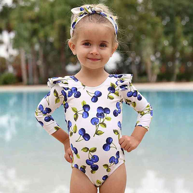Summer Cute Long Sleeve Toddler Swimming Suit -'s Swim Suit