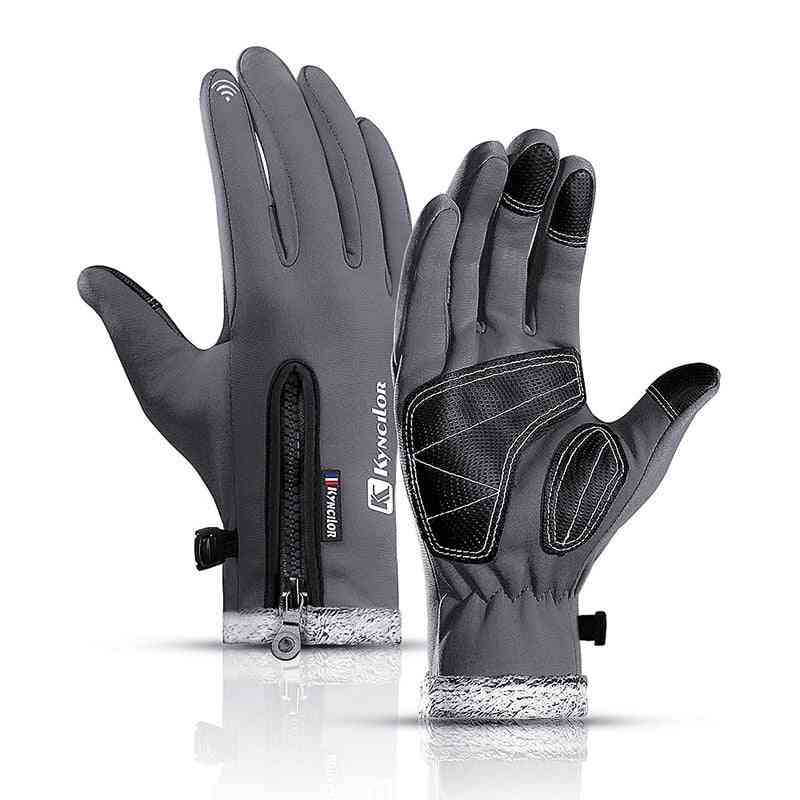 Thermal Fleece, Waterproof Snowboard Gloves