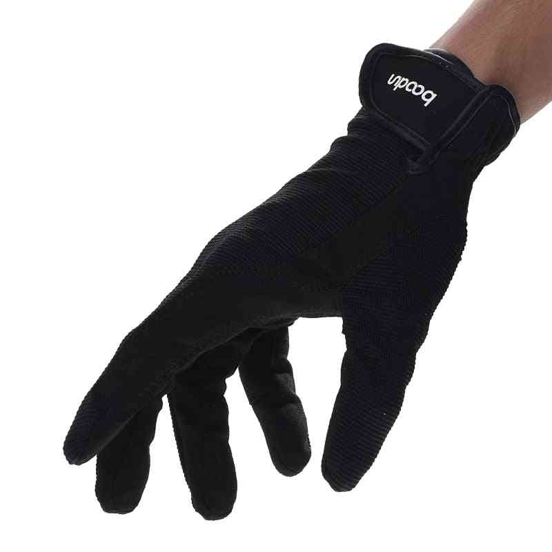 Horse Riding Gloves, Breathable Adjustable Accessory