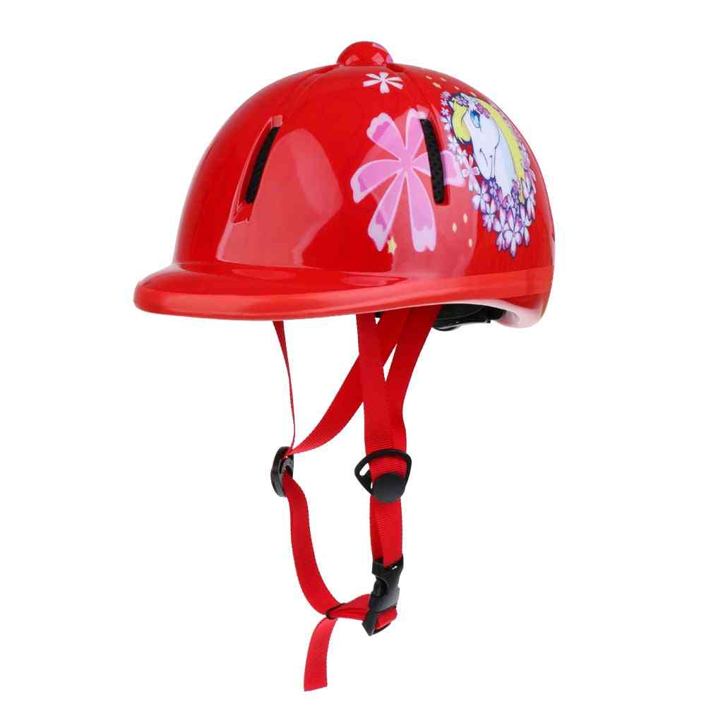 Dětská školní helma nastavitelná, batolata na koni, ochranné jezdecké vybavení pro mladé jezdce