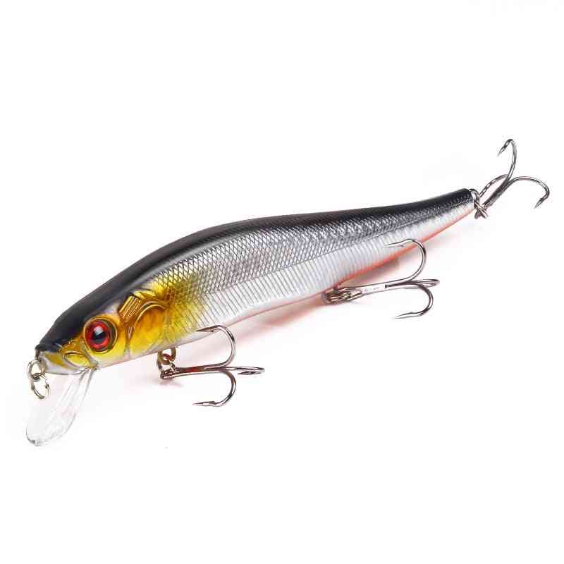 Minnow Fishing Lures, Hard Baits Abs Artificial Bass Pike Tackle