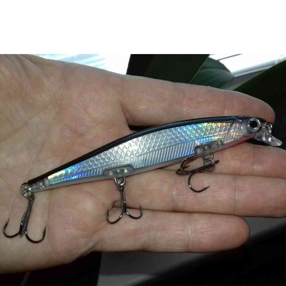 Fish Shaped Fishing Lure With High Carbon Steel Anchor Hook