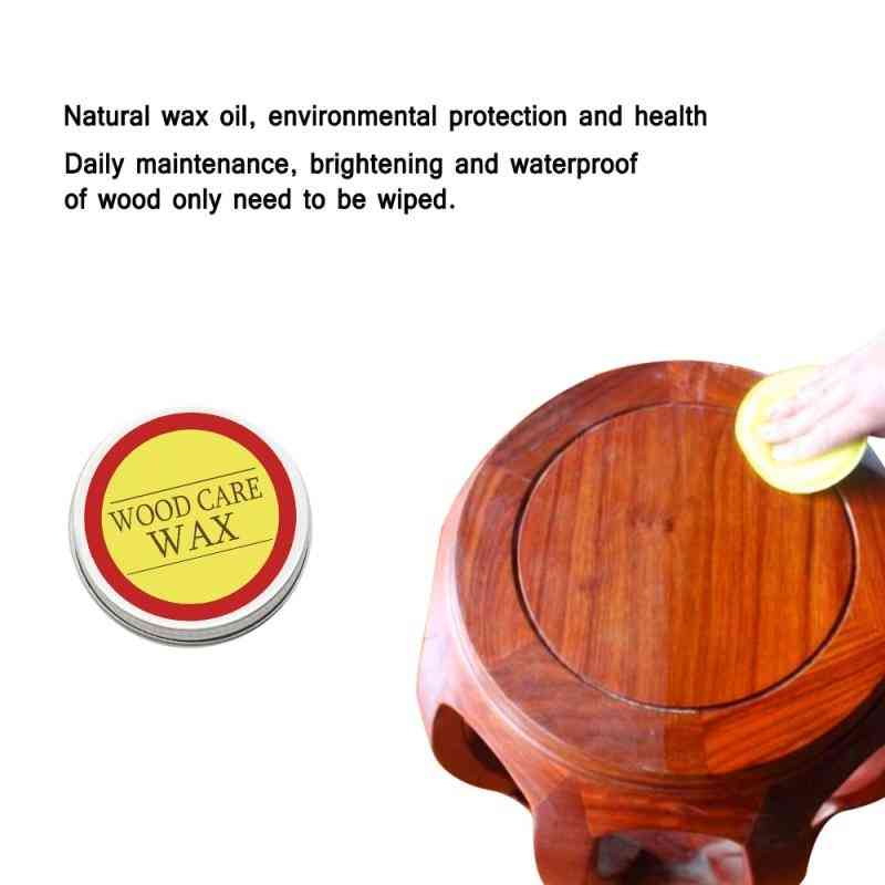 Cire polie résistante à l'usure imperméable pour l'entretien des meubles, cire d'abeille pour bois