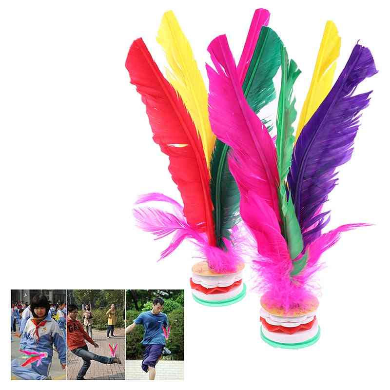 Colorful Feather Foot Shuttlecock