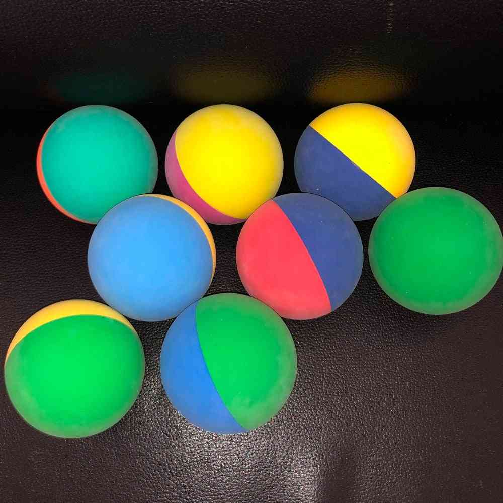 Tvåfärgade bollar för squash
