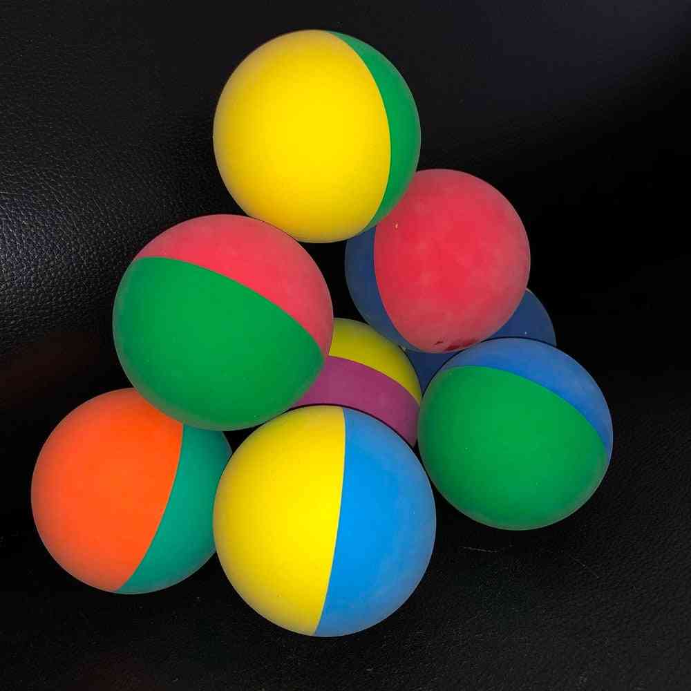 Tvåfärgade bollar för squash