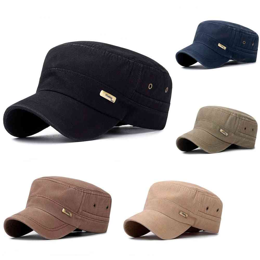 Flat cap, verstelbare snapback baseball caps, casquette sport, golfcap voor heren