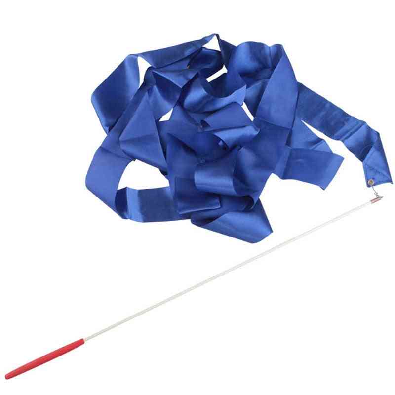 4m Colorful Ribbons And Rod Stick For Dance And Gymnastics