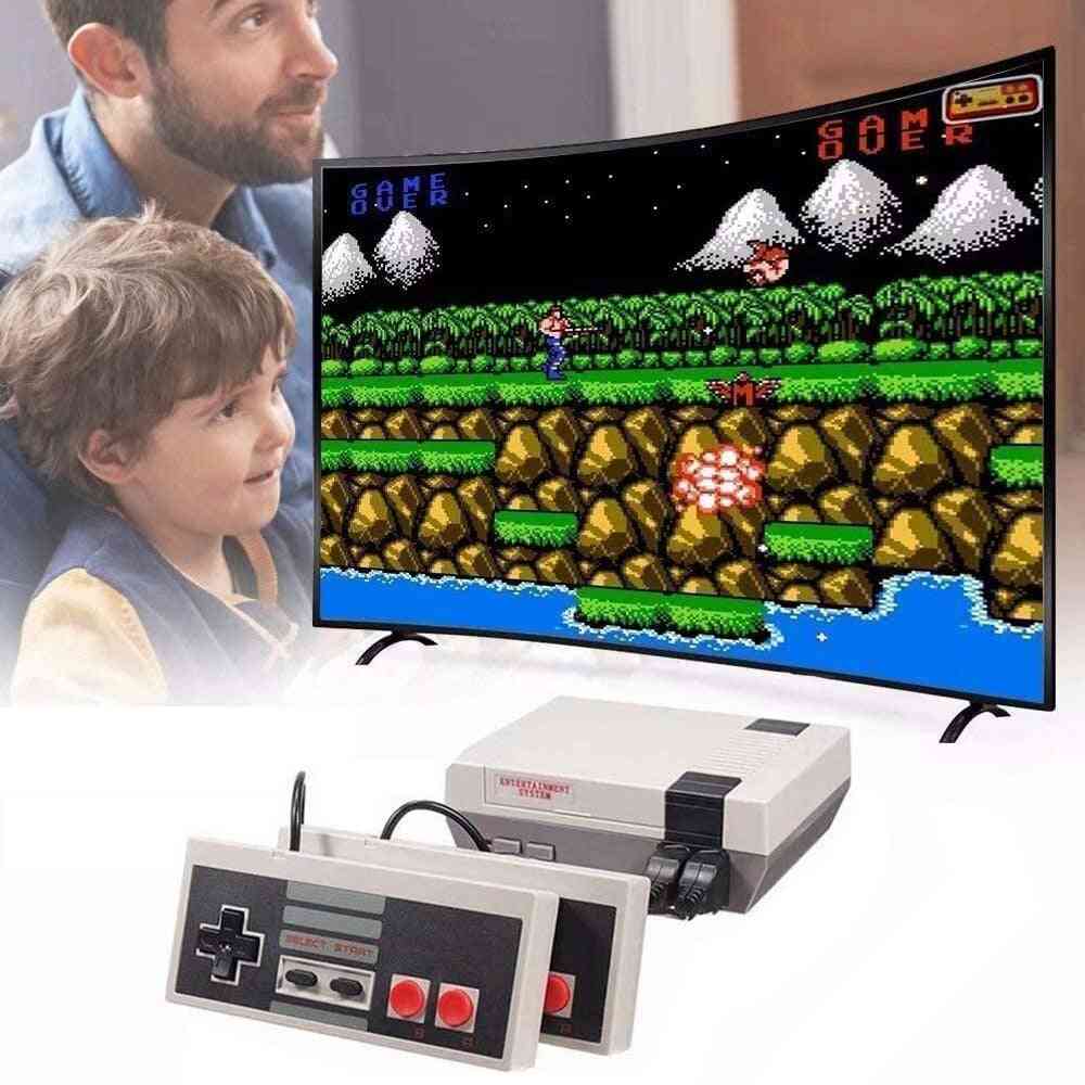 Eingebautes 620-Spiel, Retro-Videokonsole für Familien