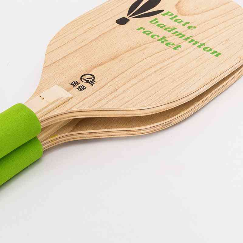 Cricket Racket Set Anti-skid Sponge Handle Wooden Racket