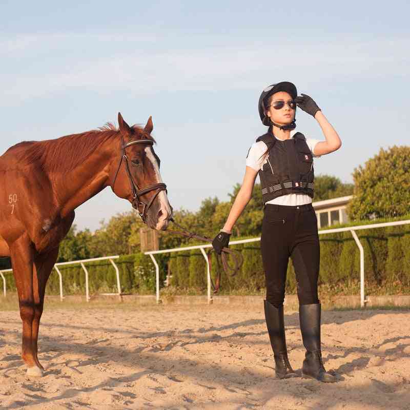 Horse Riding Pants/men -elastic Equestrian Breeches