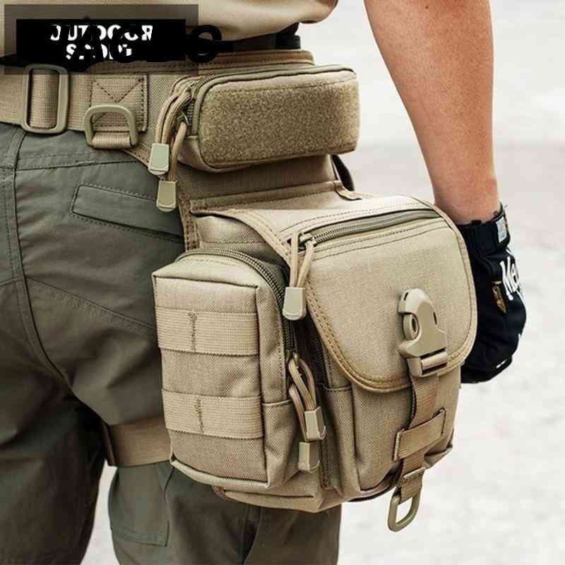 800d Tactical Waterproof Military  Armor Hunting Leg Bag