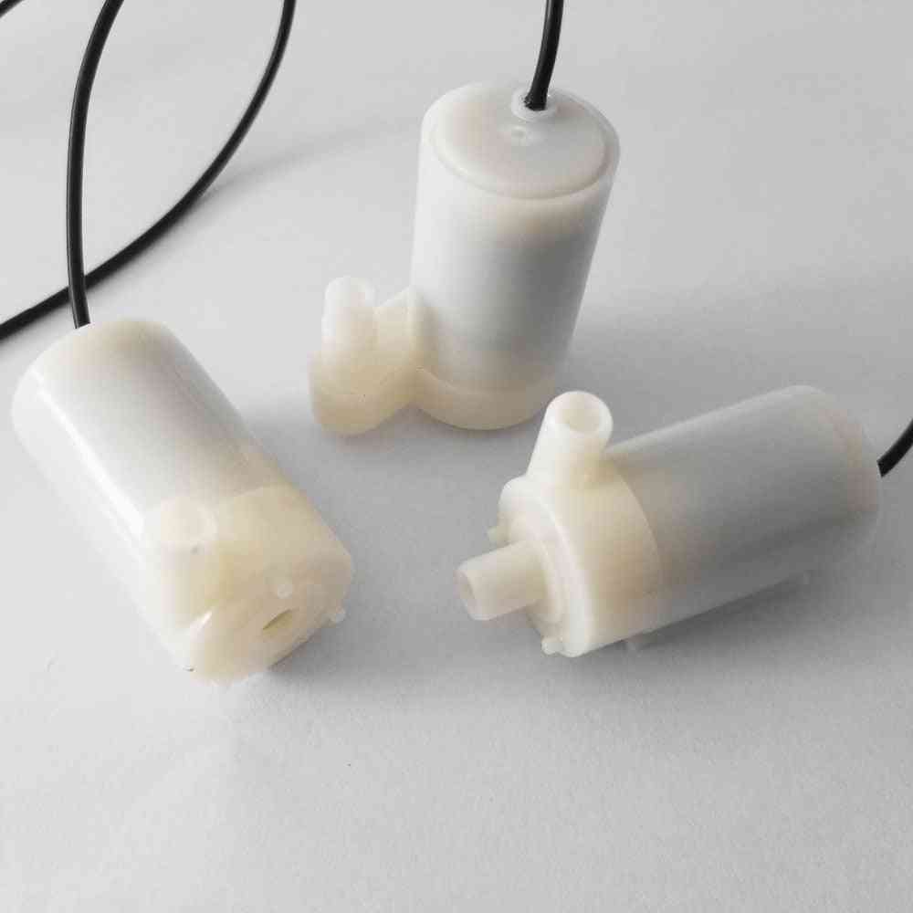 Micro Submersible Dc Motor Pump And Silicon Tube