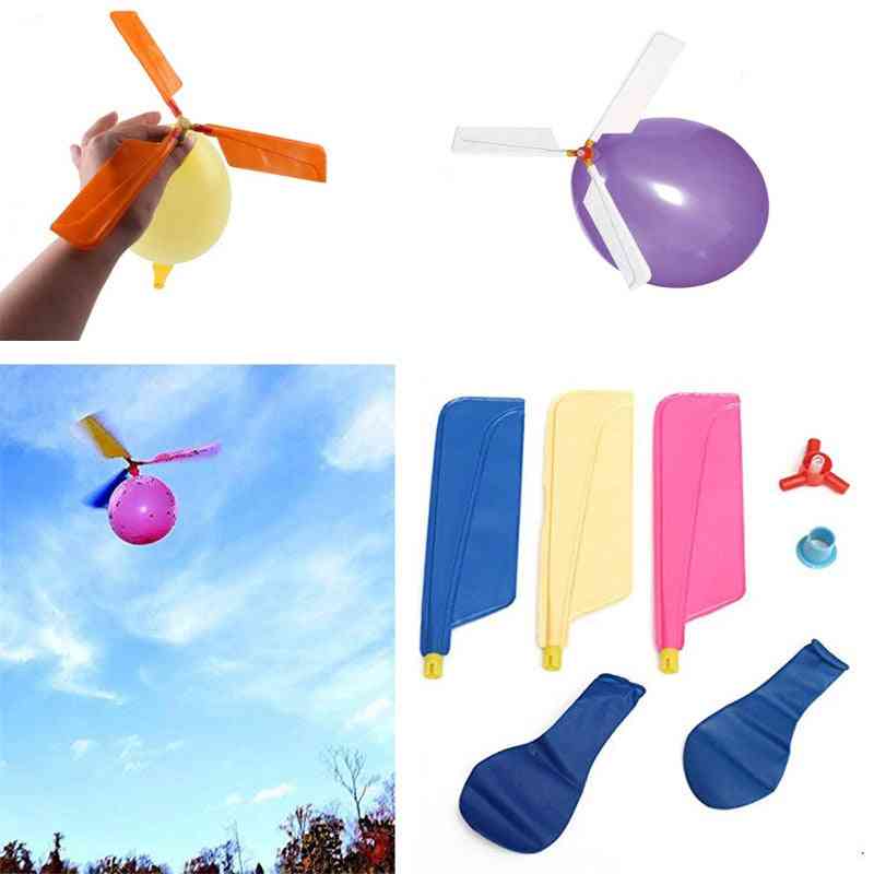 צעצוע מסוק מעופף בבלון לילדים