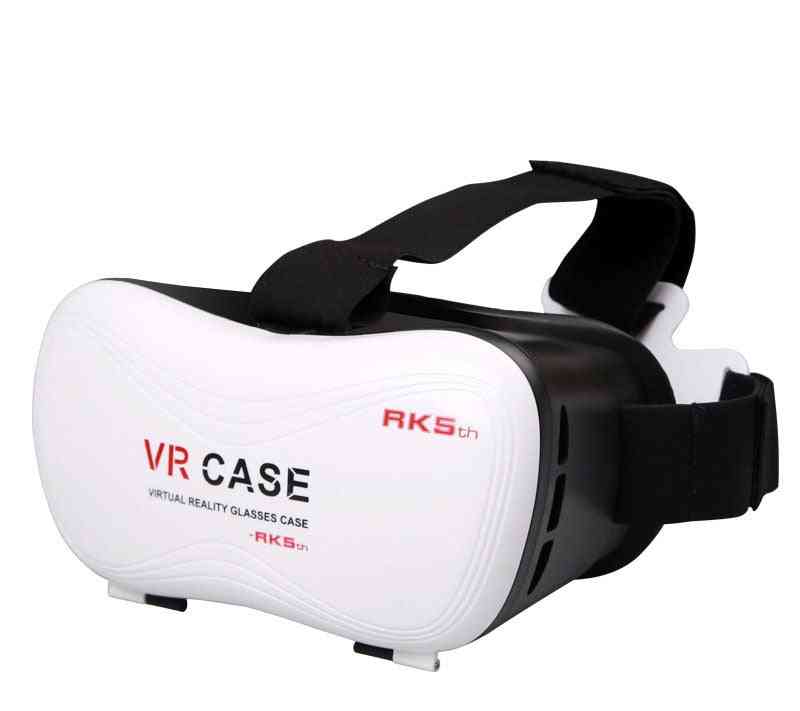 Virtual Reality Headset For 3d Movie Video Gamer With Controller