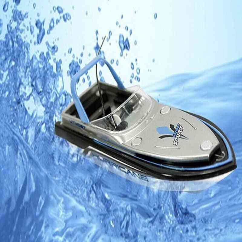 мини rc водоустойчива, високоскоростна състезателна лодка за деца