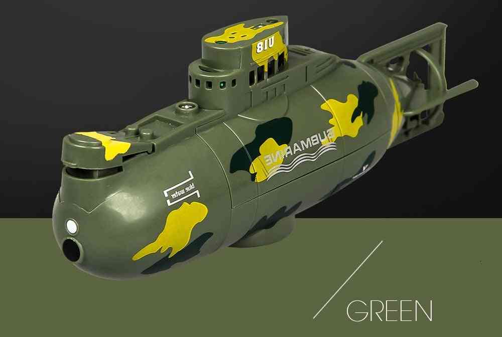 Høyhastighets fjernkontroll militær mini ubåt leketøy for