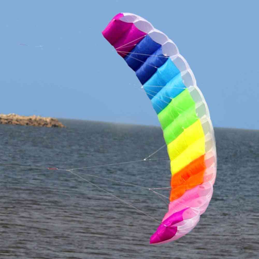 Dual Lined Parafoil Kites With Handle And Storage Bag For Surfing