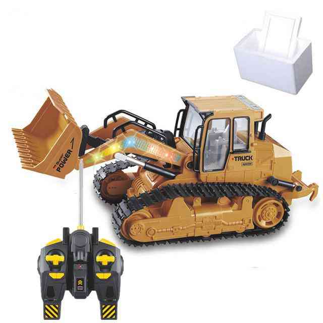 Remote Control Excavator Bulldozer Toy