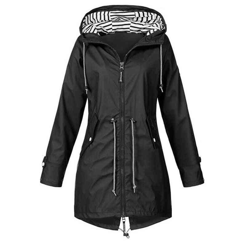 Damska kurtka wiatroodporna damski płaszcz ocieplana bawełną jesienno-zimowa odzież wierzchnia do biegania na kempingu
