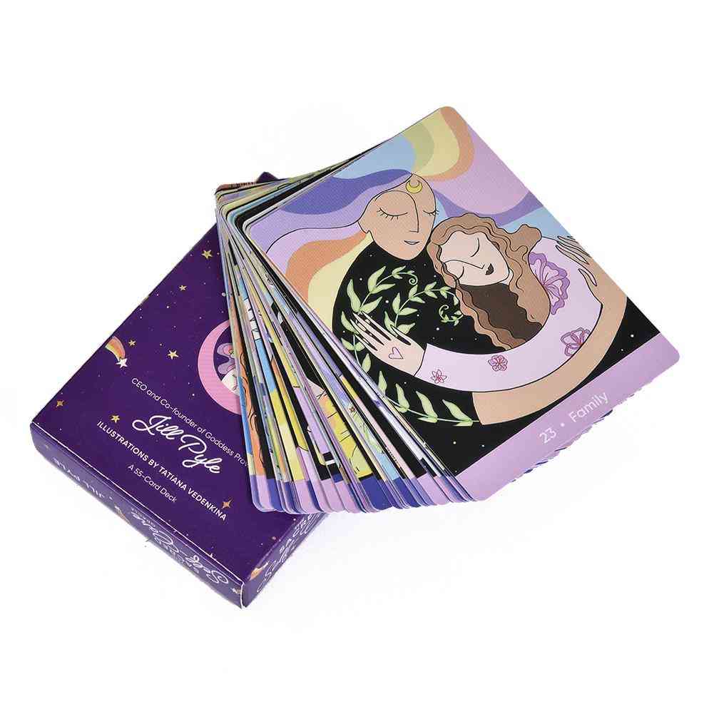 Oracle Deck English Tarot Cards Guidance Divination Fortune Board Game Ebook Party Games