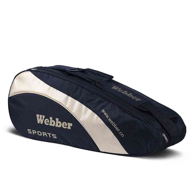 Athlete's Sports Training Bag For Storing Badminton Rackets