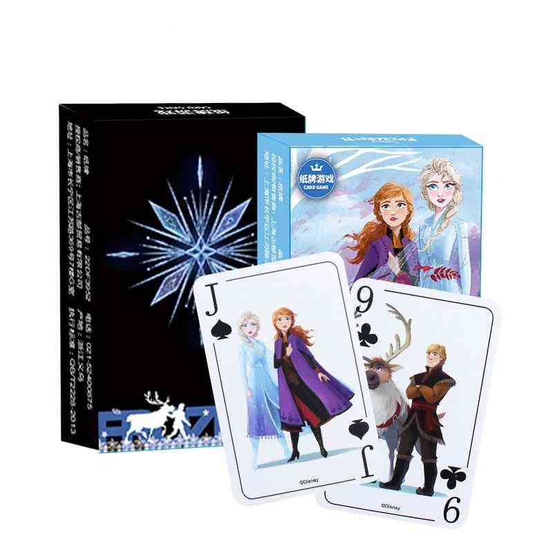 Frozen 2 / Avengers / Mickey Cartoon Elsa / Hero jeu de cartes à jouer en papier pour enfants adultes