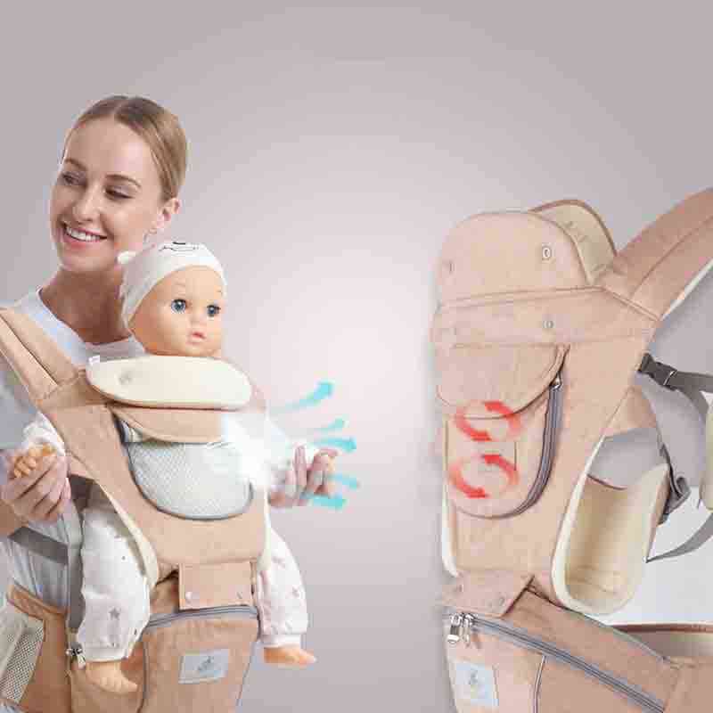 תרמיל תרמיל מנשא ארגונומי לתינוק ולמנוע רגליים מסוג O קלעי קנגורו לתינוק