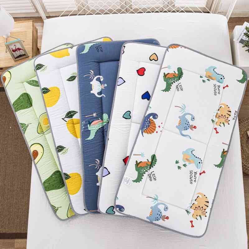 Double Sided, Cute Printed, Soft And Breathable Crib Mattress For Newborn Babies