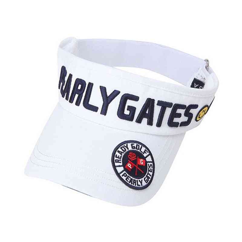 Golf Hat Pearly Gates, Outdoor Sports Cap, Sunscreen Shade