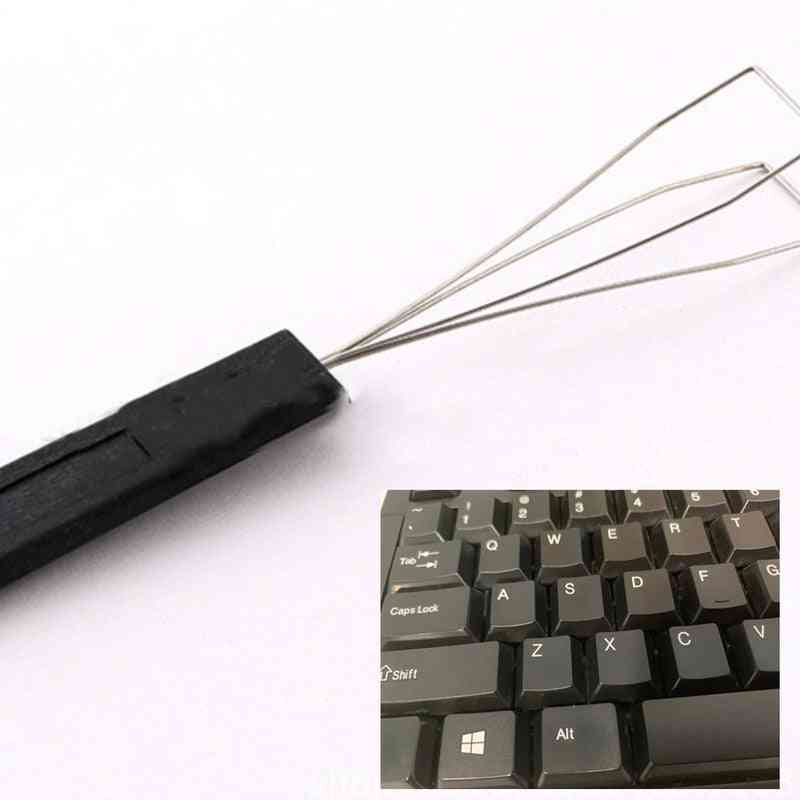Steel Wire Keyboard Keycap Puller, Plastic Handle Remover