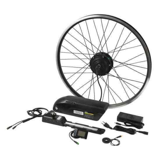 36v10ah Lithium Battery Ebike, Electric Bike Conversion Kit Front Rear Hub Motor Wheel