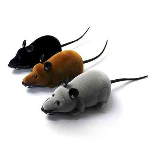 Rc dieren draadloze afstandsbediening elektronische lastige rat muis muizen kat puppy speelgoed voor kinderen cadeau