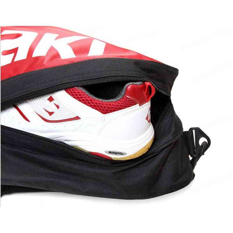 Badminton Single Shoulder Racket Sports Bags With Shoes