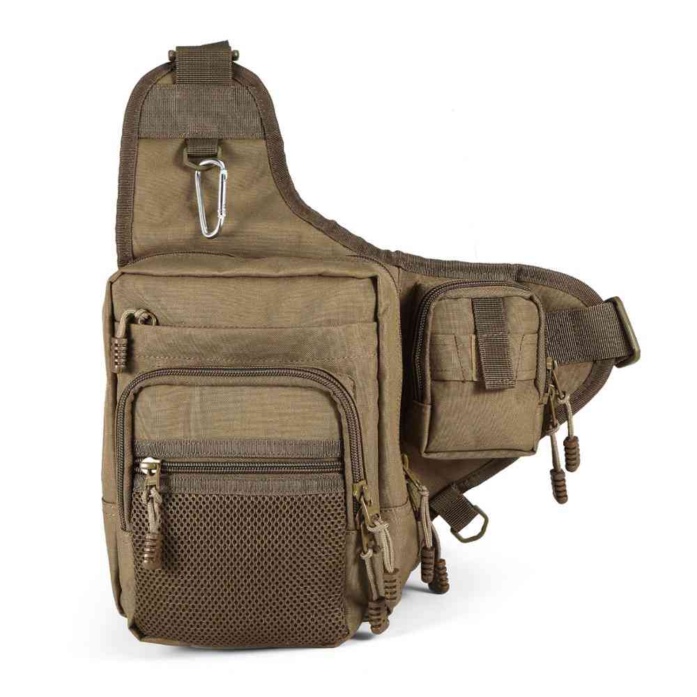 Waterproof Rod Cover Fishing Bag, Large Capacity Backpack Outdoor