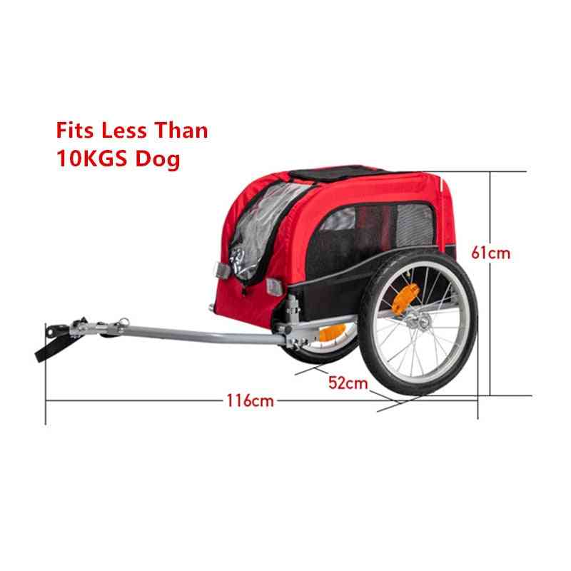 2 Wheels Push-pull Carts Trolley For Pets