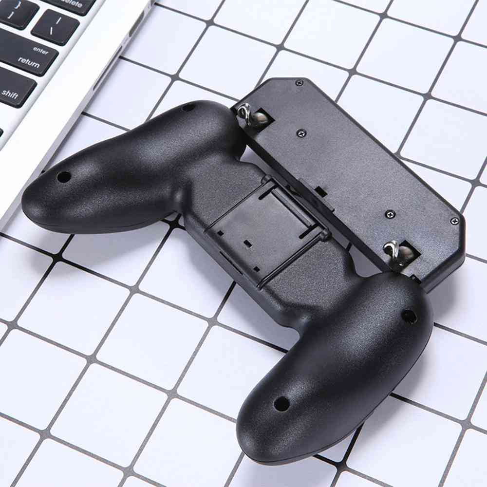 Controlador de atirador de gatilho de gamepad joystick portátil para smartphone pubg