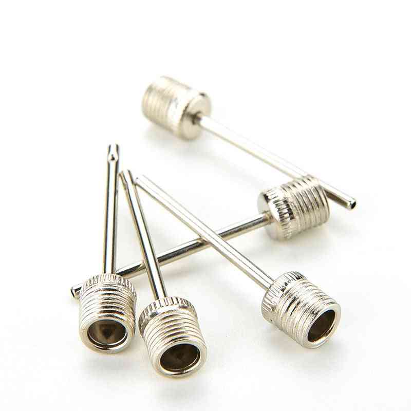 Stainless Steel Pump Pin Sports Ball, Inflating Needle For Football, Basketball Soccer Air Valve Adaptor