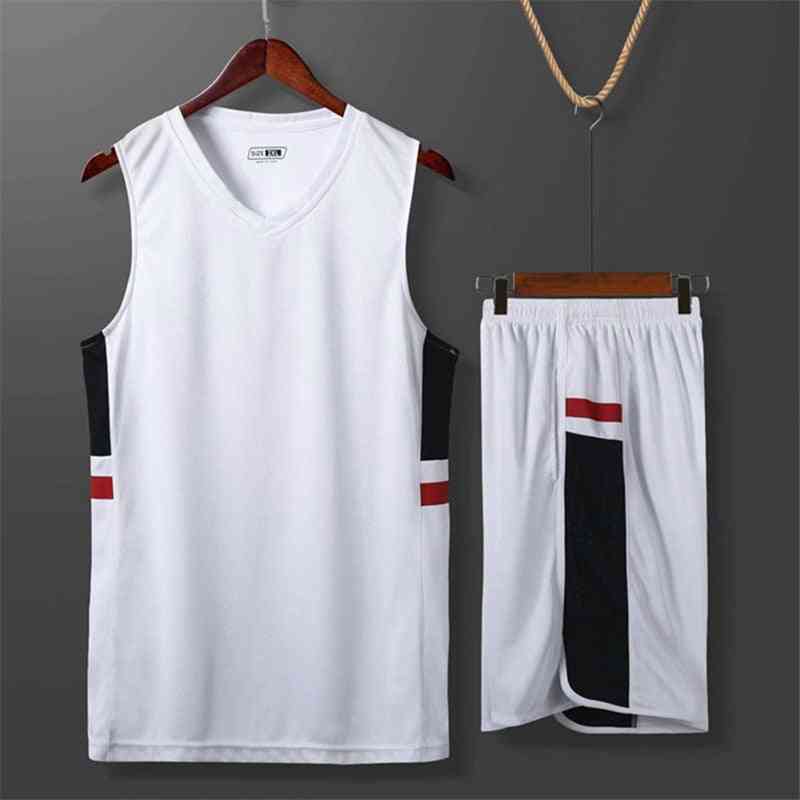 Men & Women Basketball Match Suit, Breathless Sleeveless Jersey