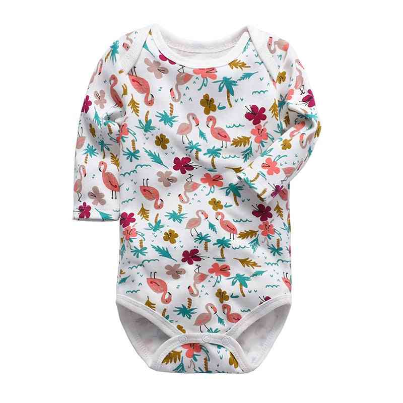Full Sleeves, Cute Cotton Rompers/bodysuits For Newborn Babies (set-1)