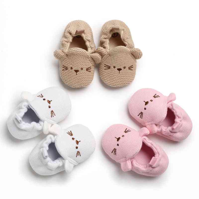 Cute Soft Sole Crib Shoes For Newborn Babies