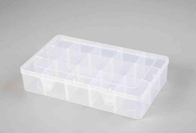15 Compartments Transparent Storage Box For Washi Tape