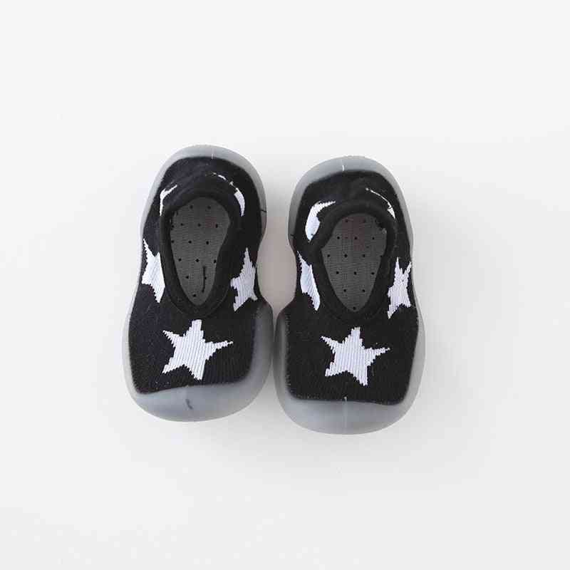 Baby Boy & Girl Fashion Shoes, Newborn First Walkers Lovely Booties Anti-slip Sneakers
